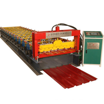 Galvanized steel sheet ibr roofing machine